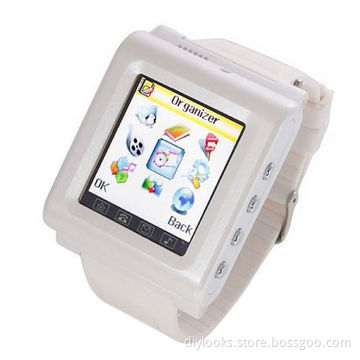 1.44-inch TFT Touchscreen Watch Phone with SOS/Bluetooth/FM Radio